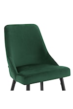 Elements Ben Barstool Contemporary Upholstered Bar Stool