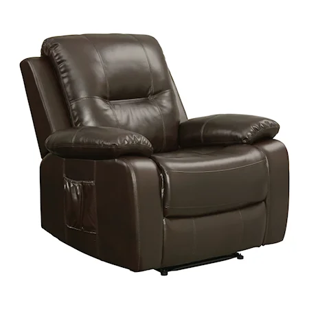 Dylan Power Lift Chair in Brown