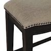 Elements Parkside 30'' Barstool - Linen / Dark Wash