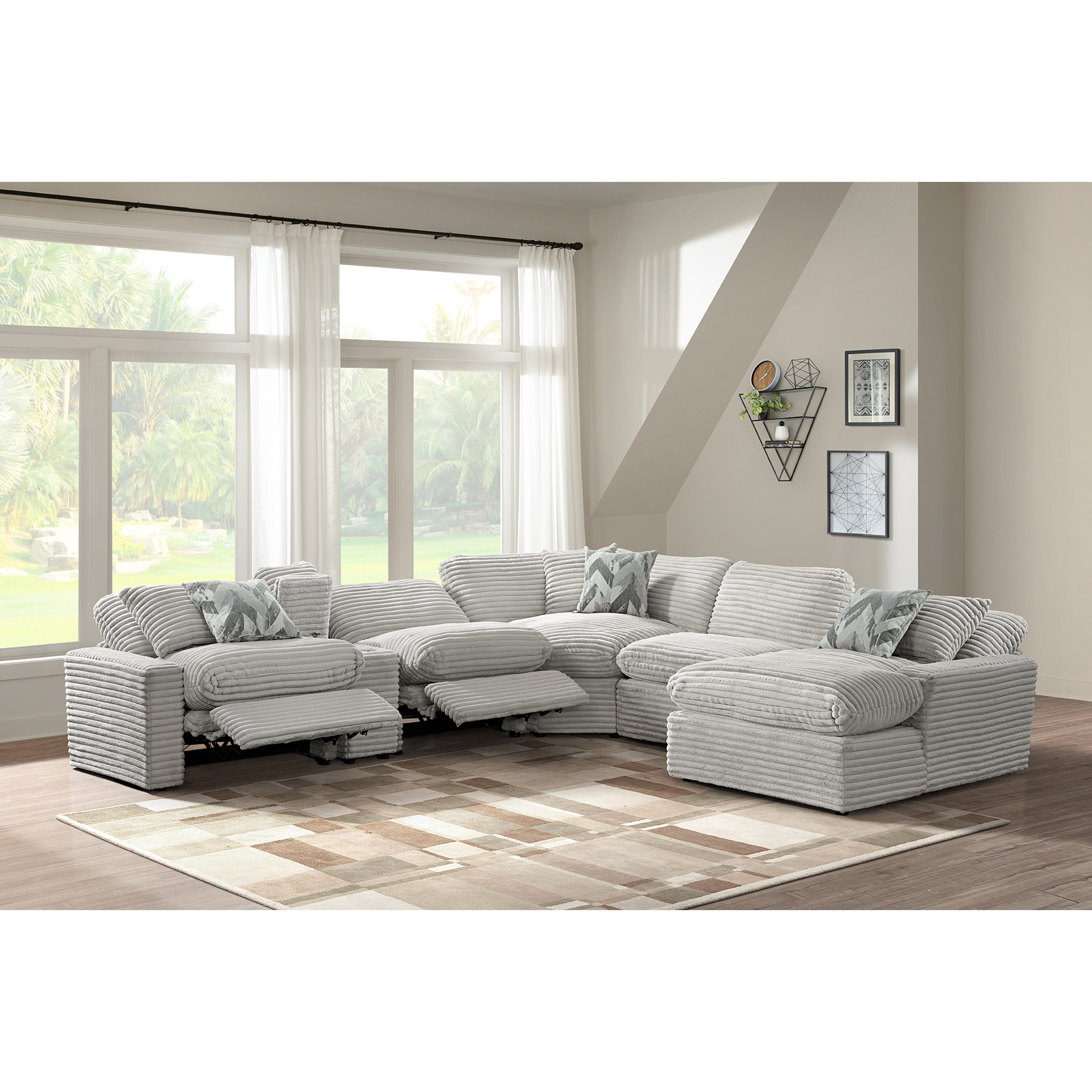 Sectional Lhf Power Motion Recliner