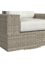 Elements International Carmona Carmona 7-pc. Woven Conversation Set with Sectional Sofa