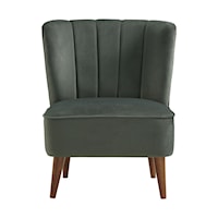 Contemporary Upholstered Accent Chair