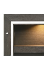 Elements International Sasha Contemporary Seven-Drawer Dresser with Felt-Lined Top Drawer