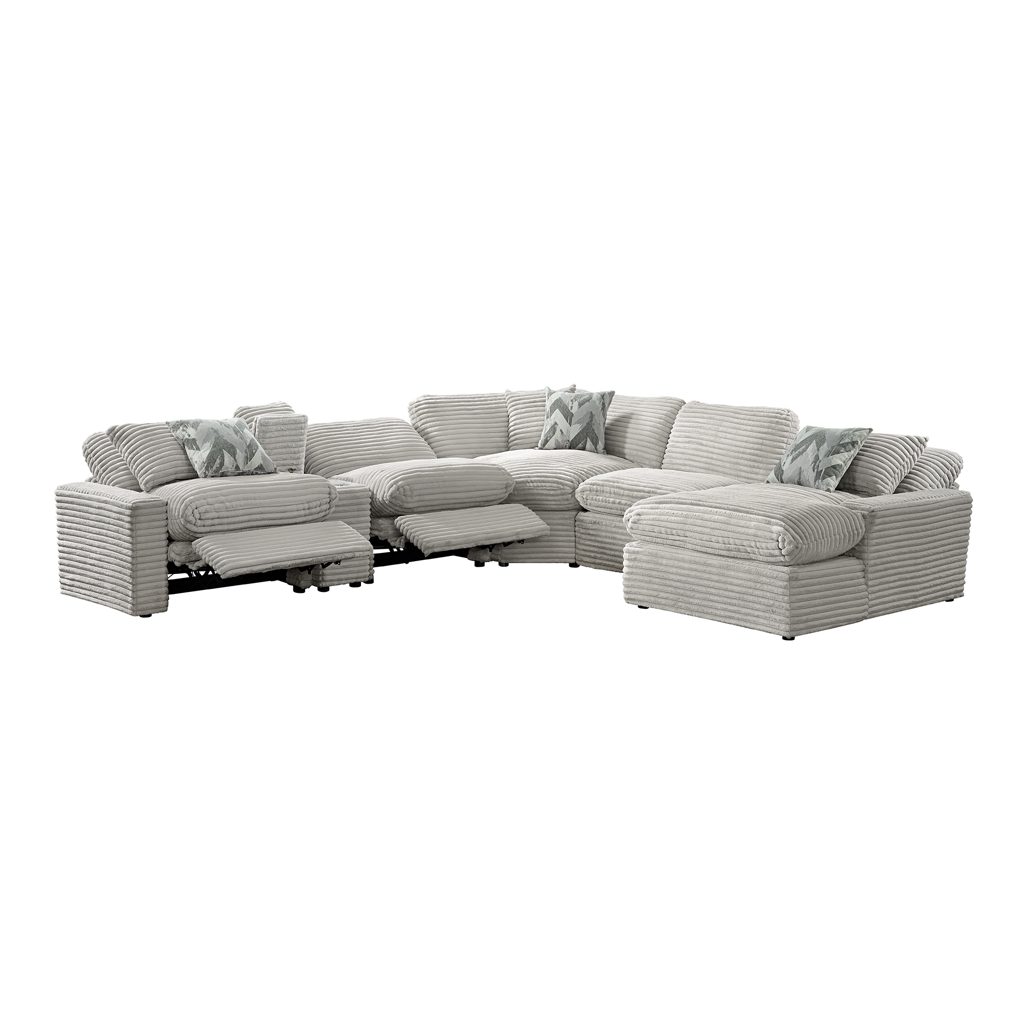 Sectional Lhf Power Motion Recliner