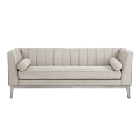 Contemporary Channeled Sofa
