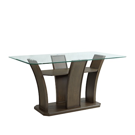 Rectangular Counter Dining Table