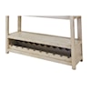 Elements International Siena Wine Console 