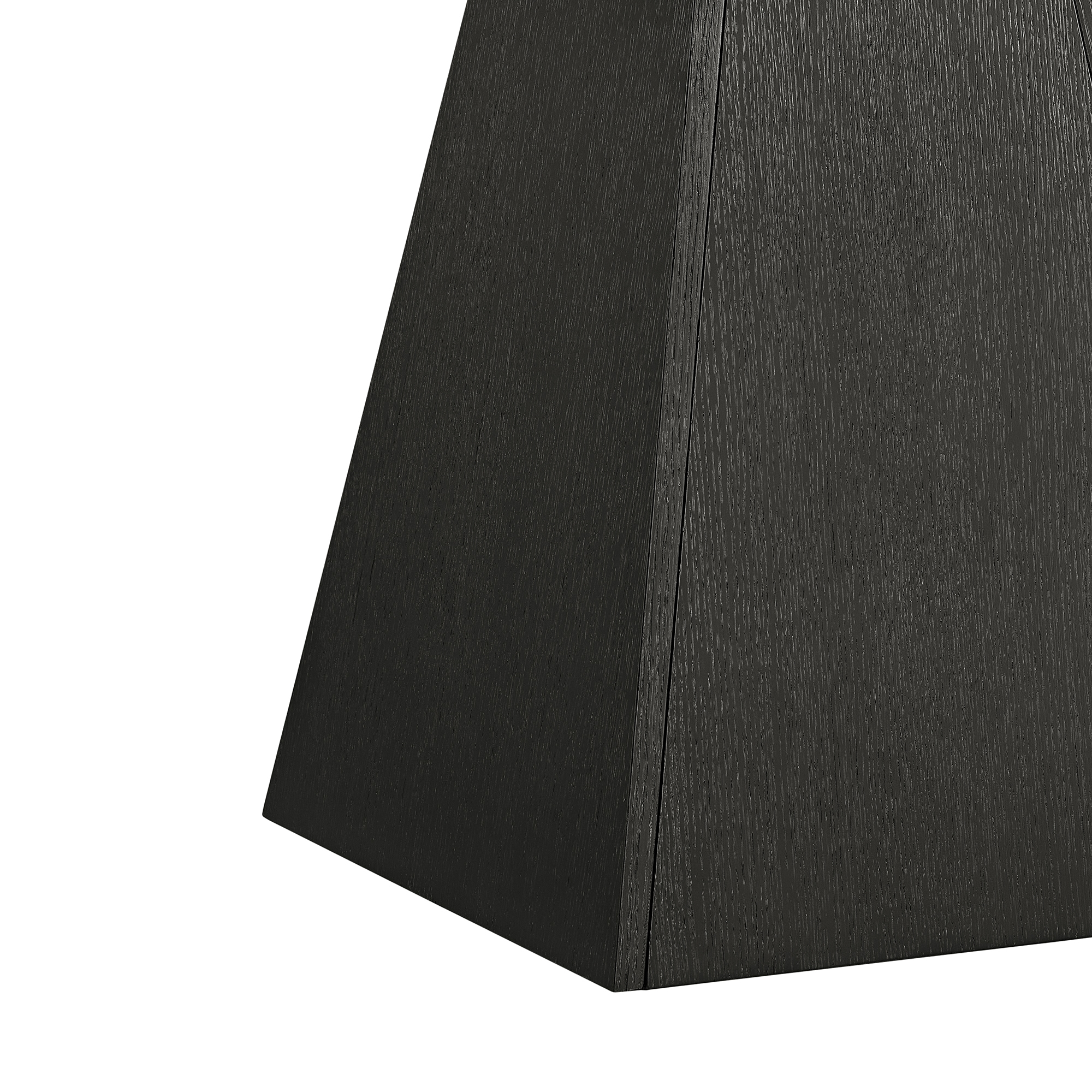 Elements International Jemma Single Pedestal End Table
