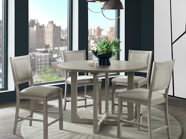 5-Piece Counter Height Dining Set