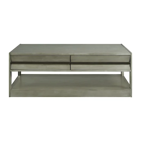 Contemporary Coffee Table with Drawers