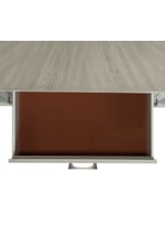 Elements International Marly Contemporary Gray Server with LED Lights