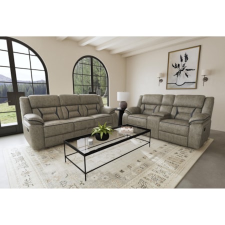 Manual Recline Sofa