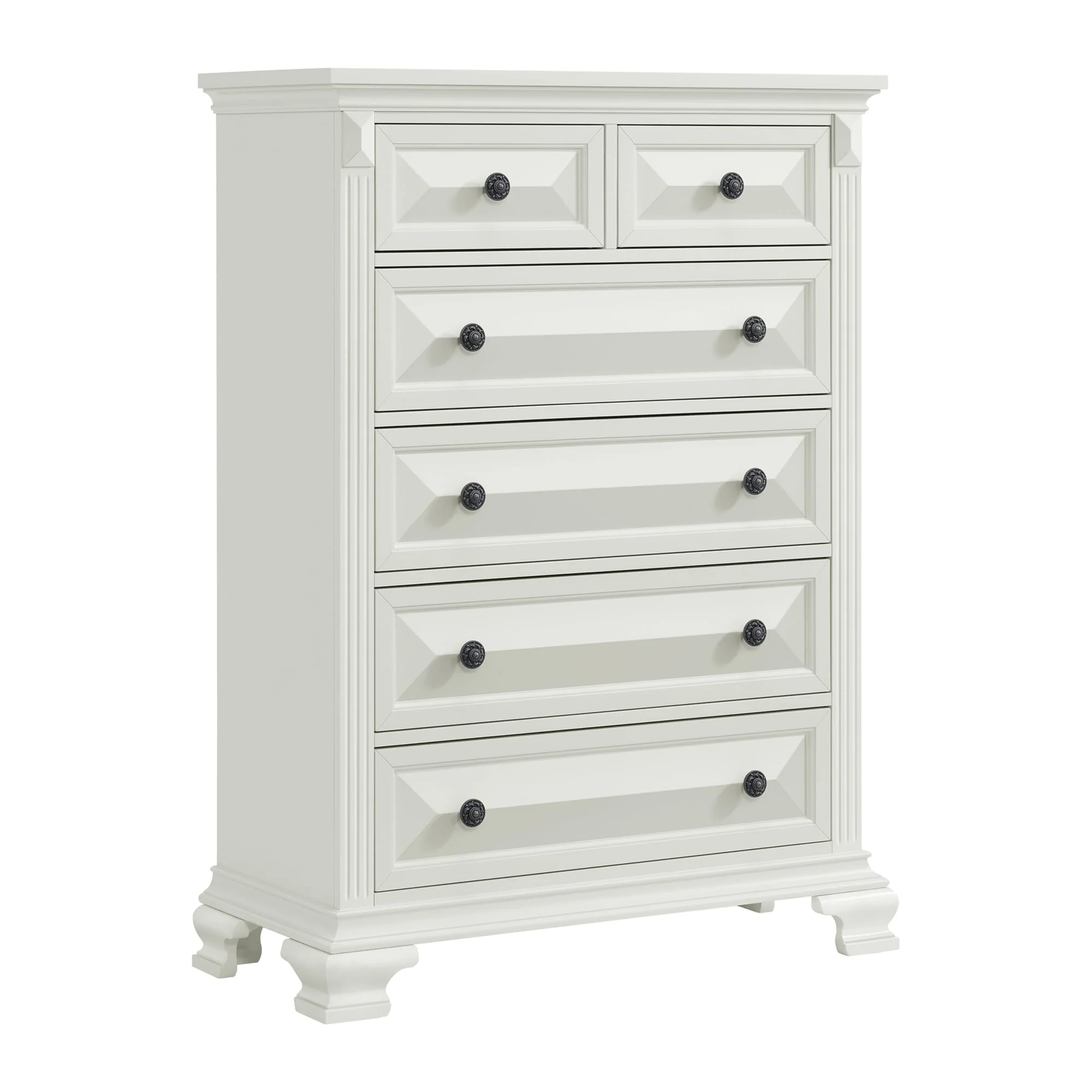 Elements Bridgestone B-10980-7-CH Transitional 6-Drawer Chest | Royal ...