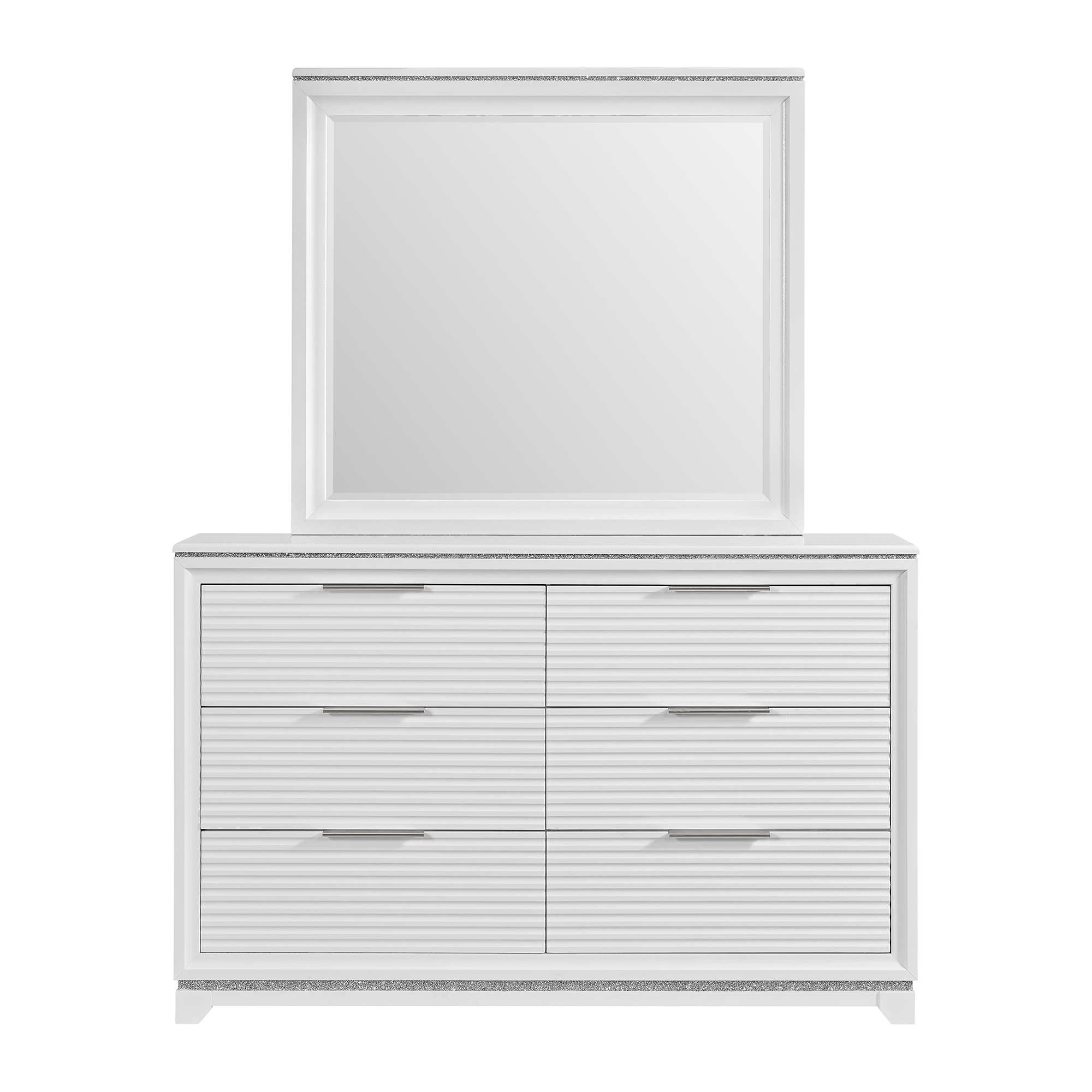 6-Drawer Dresser and Mirror