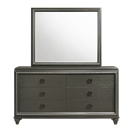 Dresser and Mirror