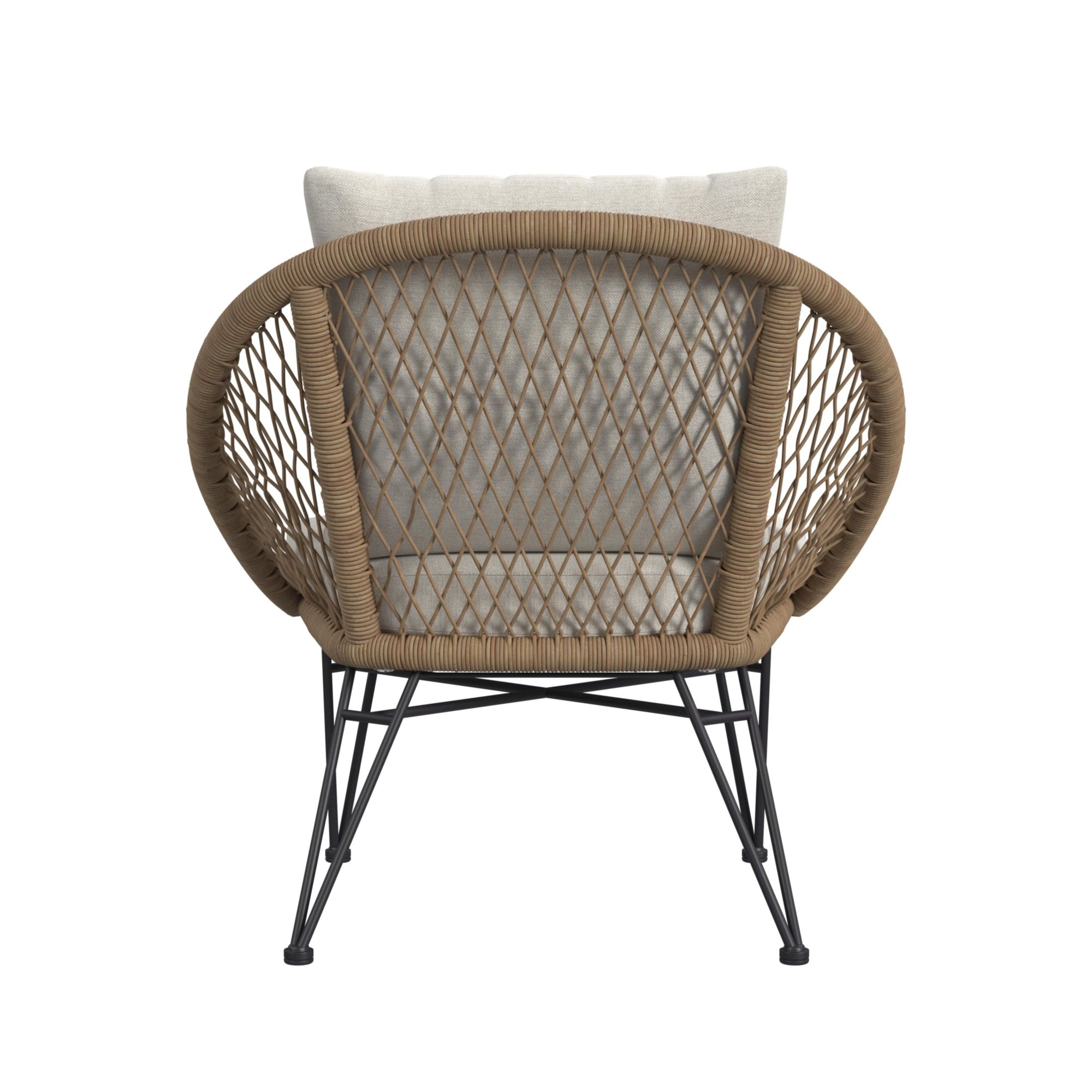 Elements International Grace Outdoor Seating 4Pc Set