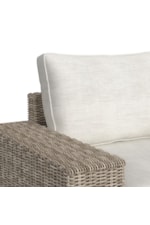 Elements International Carmona Carmona 7-pc. Woven Conversation Set with Sectional Sofa