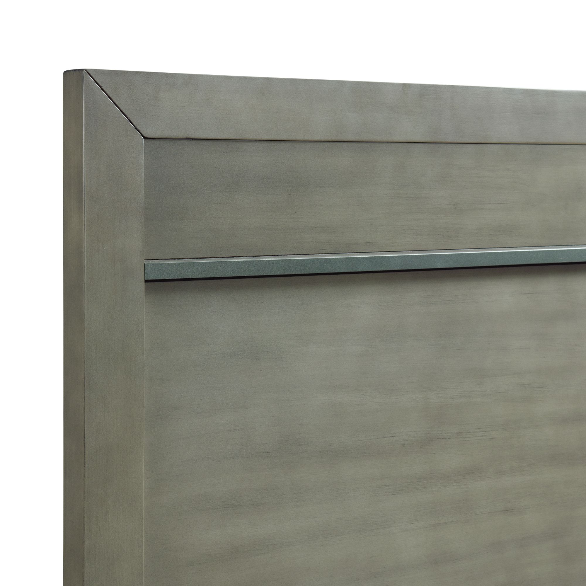 Elements International Zig Queen Platform Bed