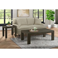 Transitional 2-Piece Occasional Table Set