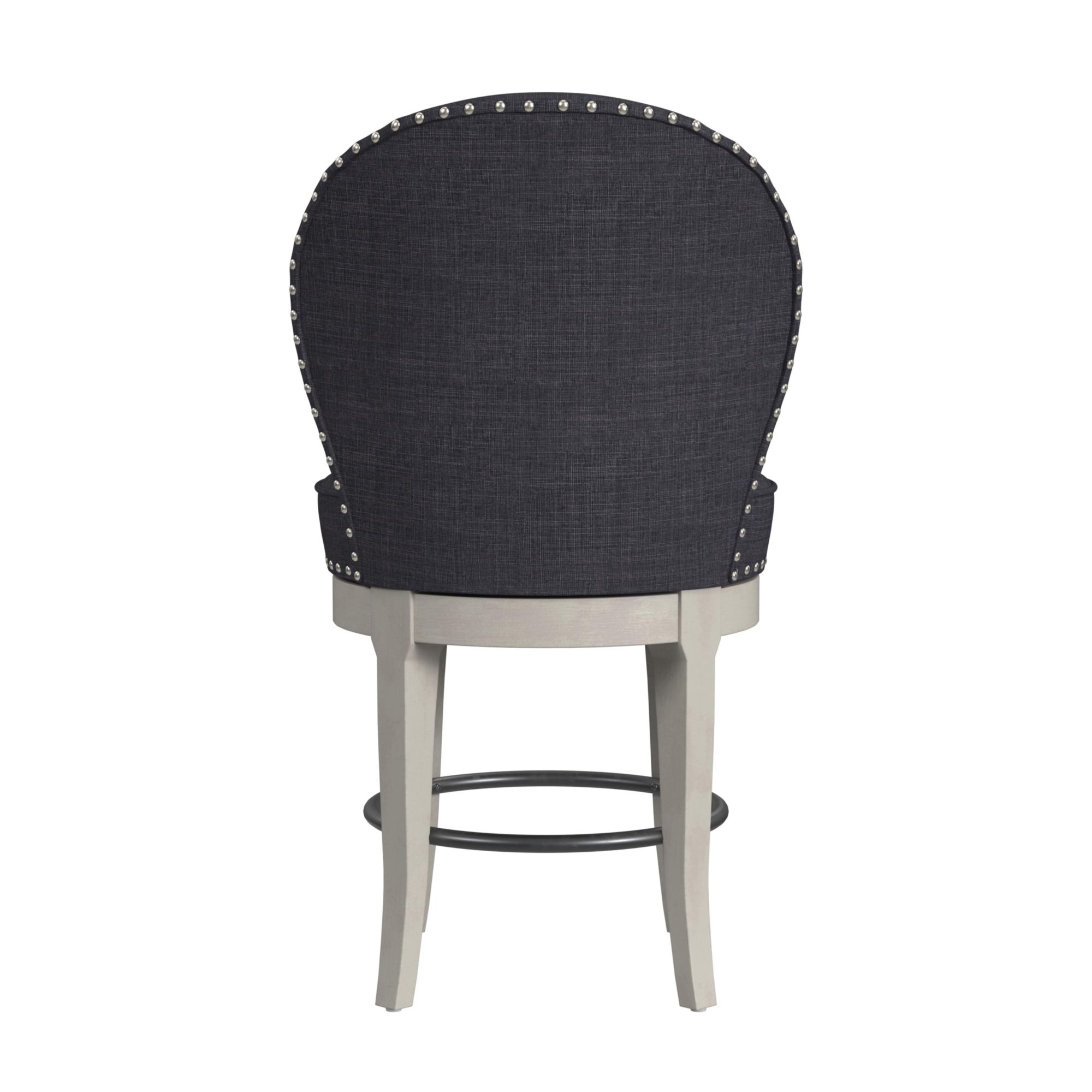 Upholstered Swivel Counter Stool
