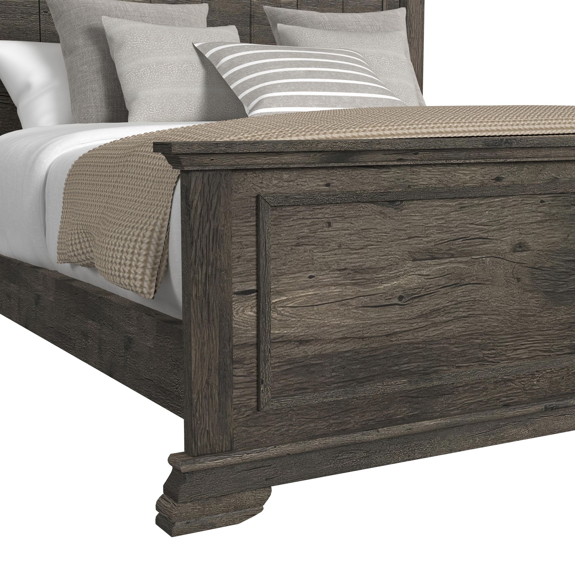Elements International Park Ridge Queen Panel Bed