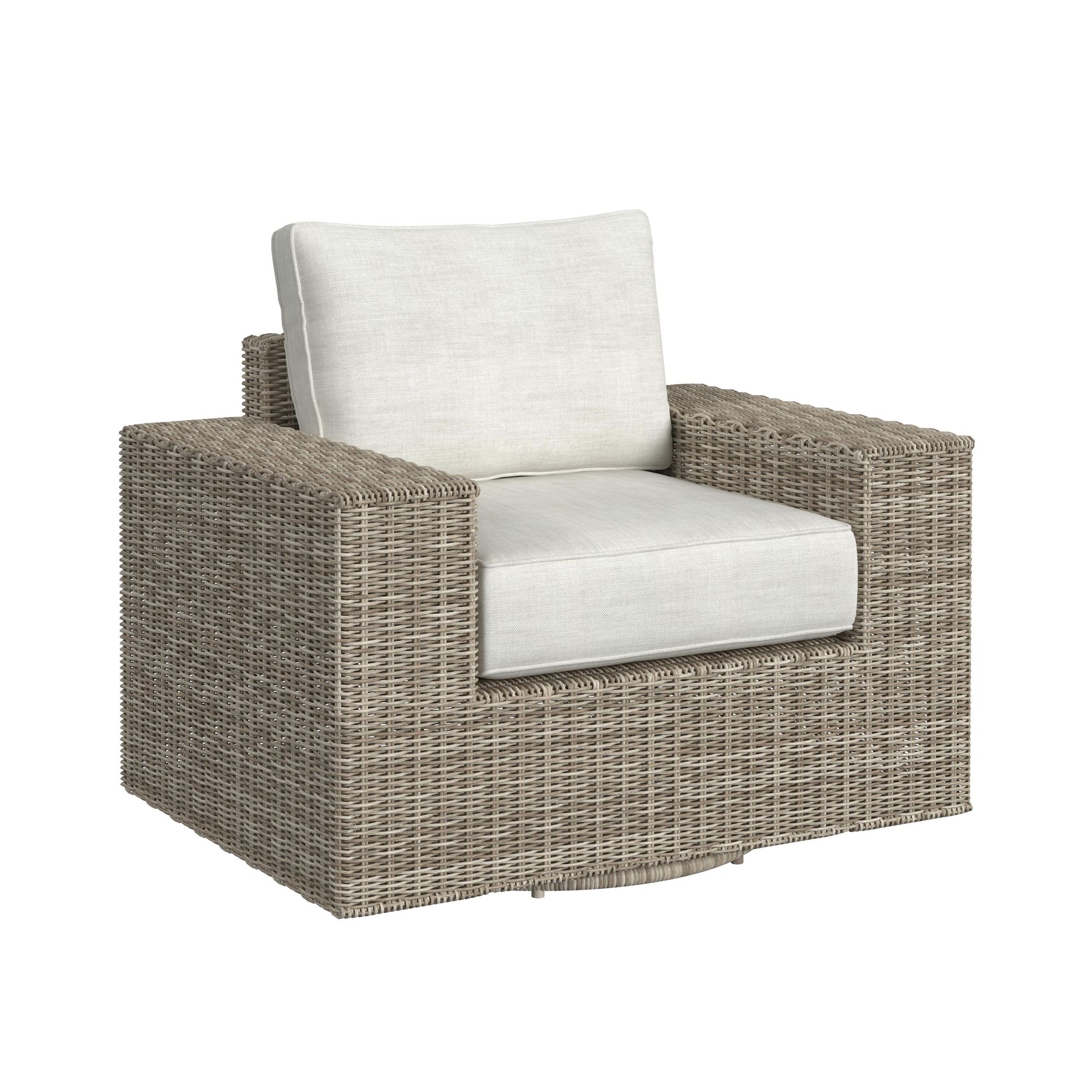 Elements International Carmona Complete Woven Conversation Sectional Set