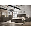 Elements International Maverick Maverick King Panel 3PC Bedroom Set