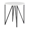 Elements International Cedric Round End Table