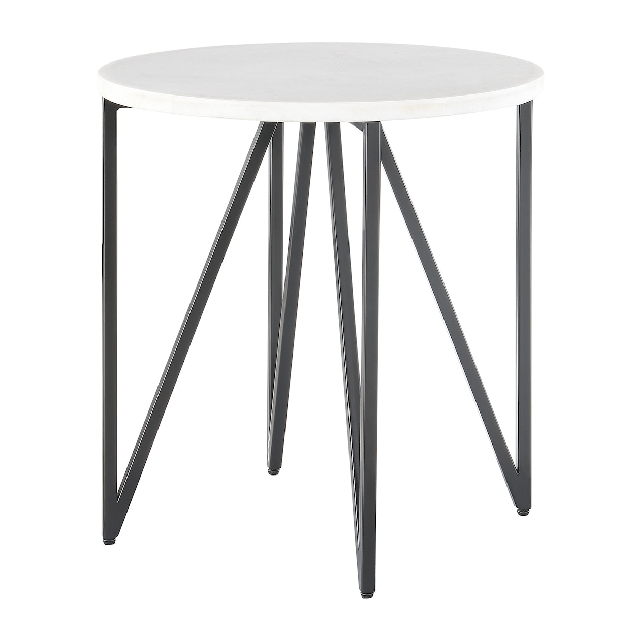 Elements Cedric Round End Table