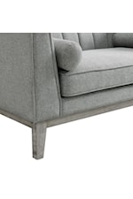 Elements Cannes Contemporary Channeled Loveseat