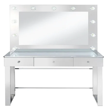 Glam Style Vanity with Lights