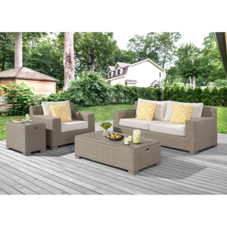 Outdoor Rectangular Coffee Table