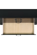 Elements International Louis Philippe Transitional 6-Drawer Dresser and Mirror Set