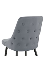 Elements Ben Barstool Contemporary Upholstered Bar Stool