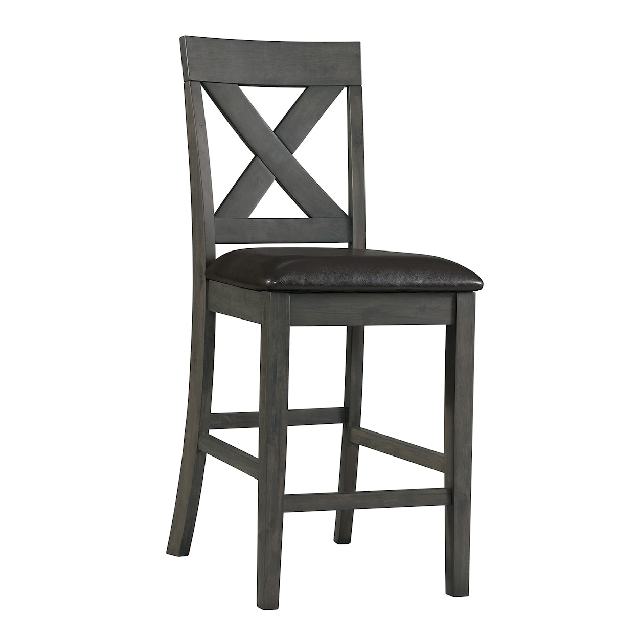 Elements International Alex Counter Height Side Chair Set