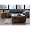 Elements International Goodman Square End Table