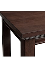 Elements International Chatham Transitional Cherry End Table