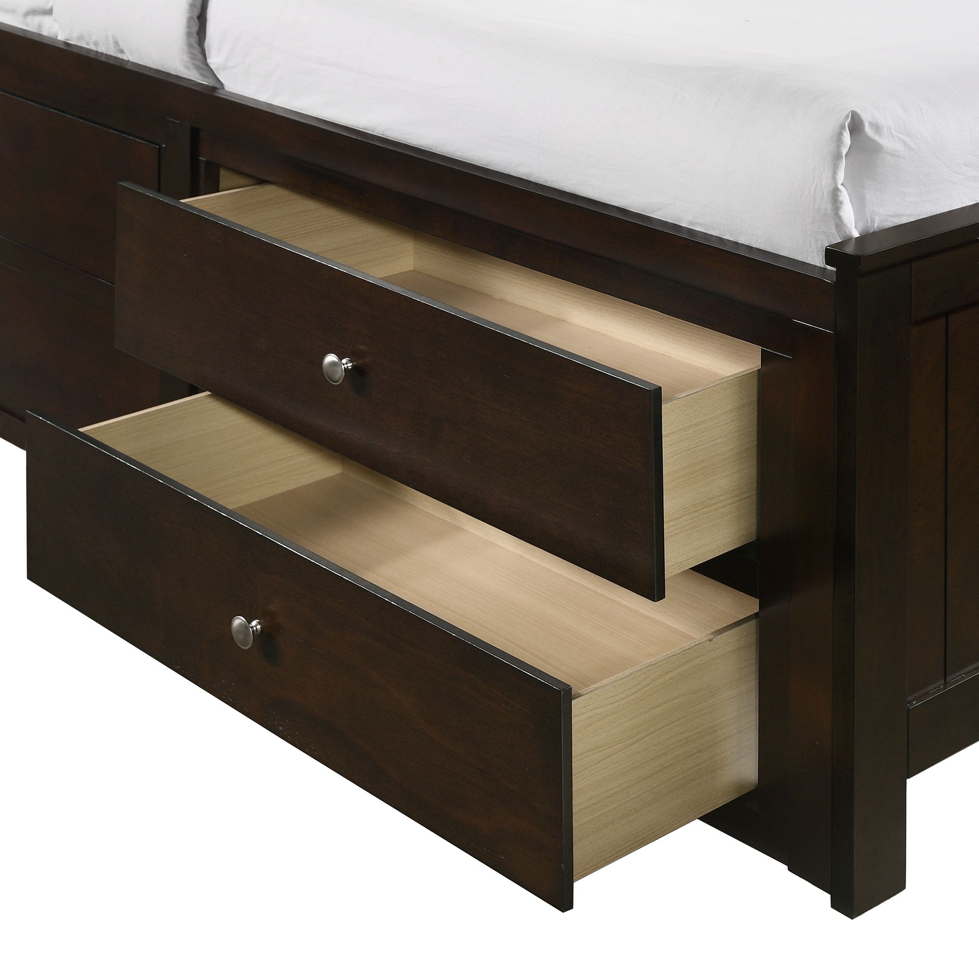 Elements International Sami 3-Piece Twin Panel Bedroom Set