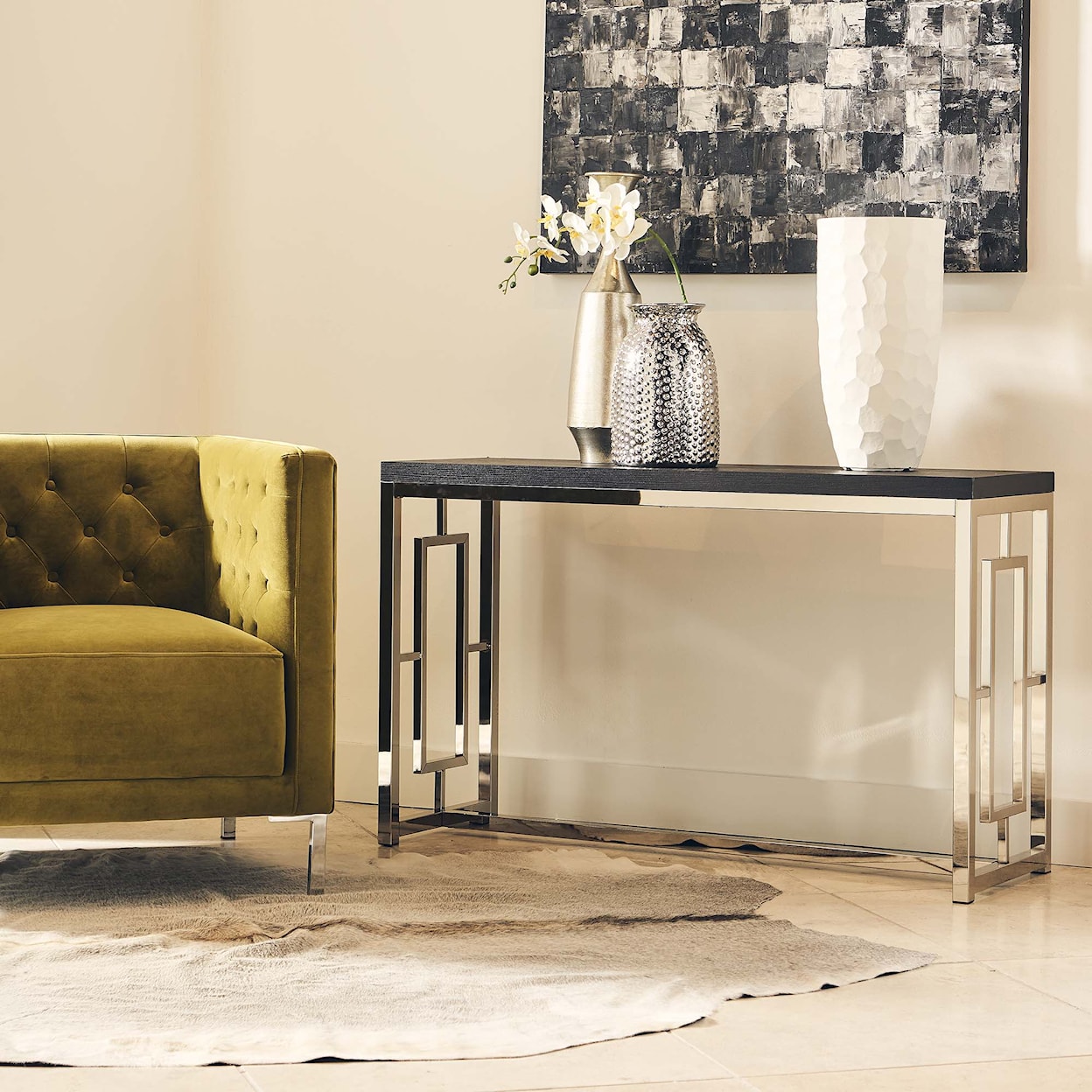 Elements International Ezell EZELL SOFA TABLE |