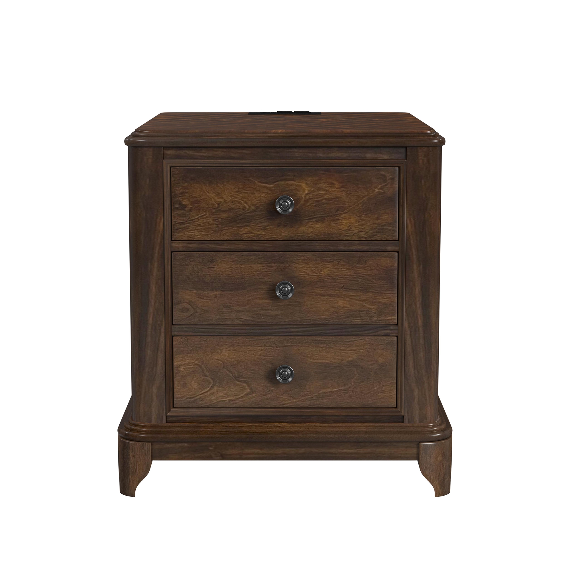 3-Drawer Nightstand