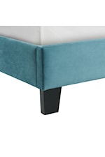 Elements Tiffany Transitional Accent Chair with Button Tufting and Nailhead Trim