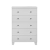 Elements International Linda LINDA WHITE CHEST |