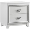 Elements International Moondance Nightstand