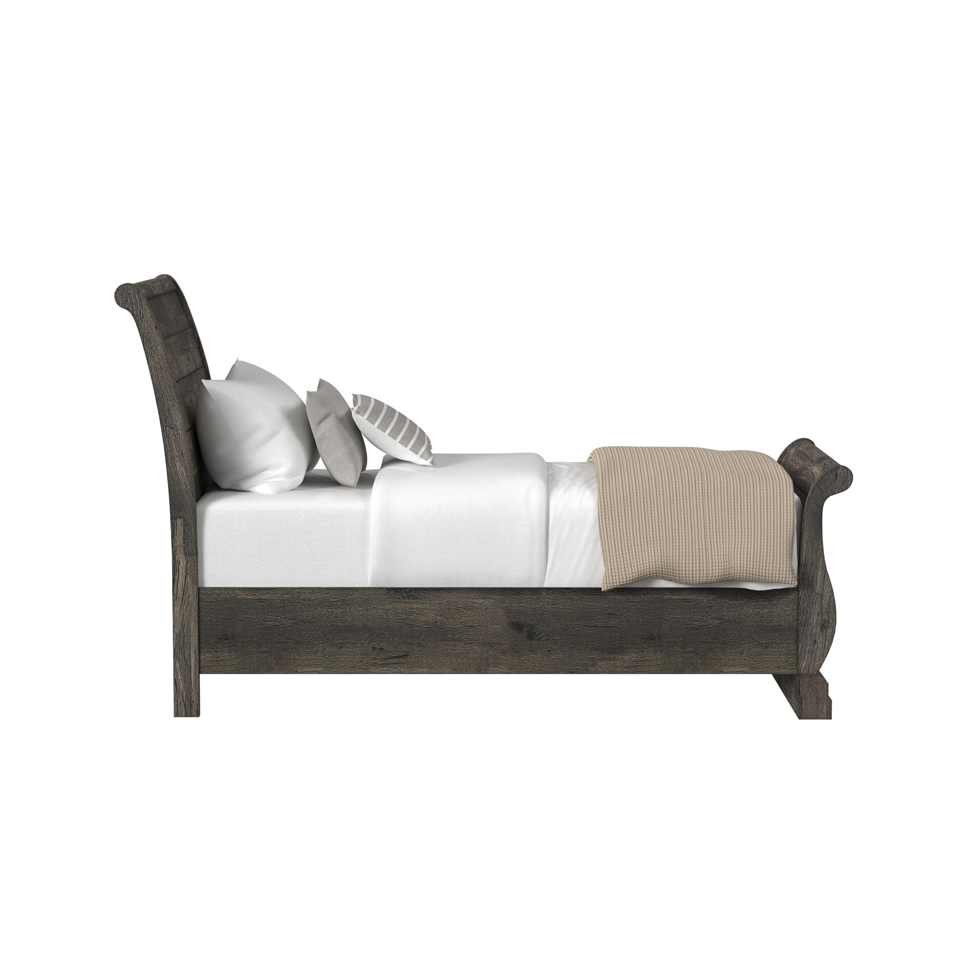 Twin Sleigh Storage Bed