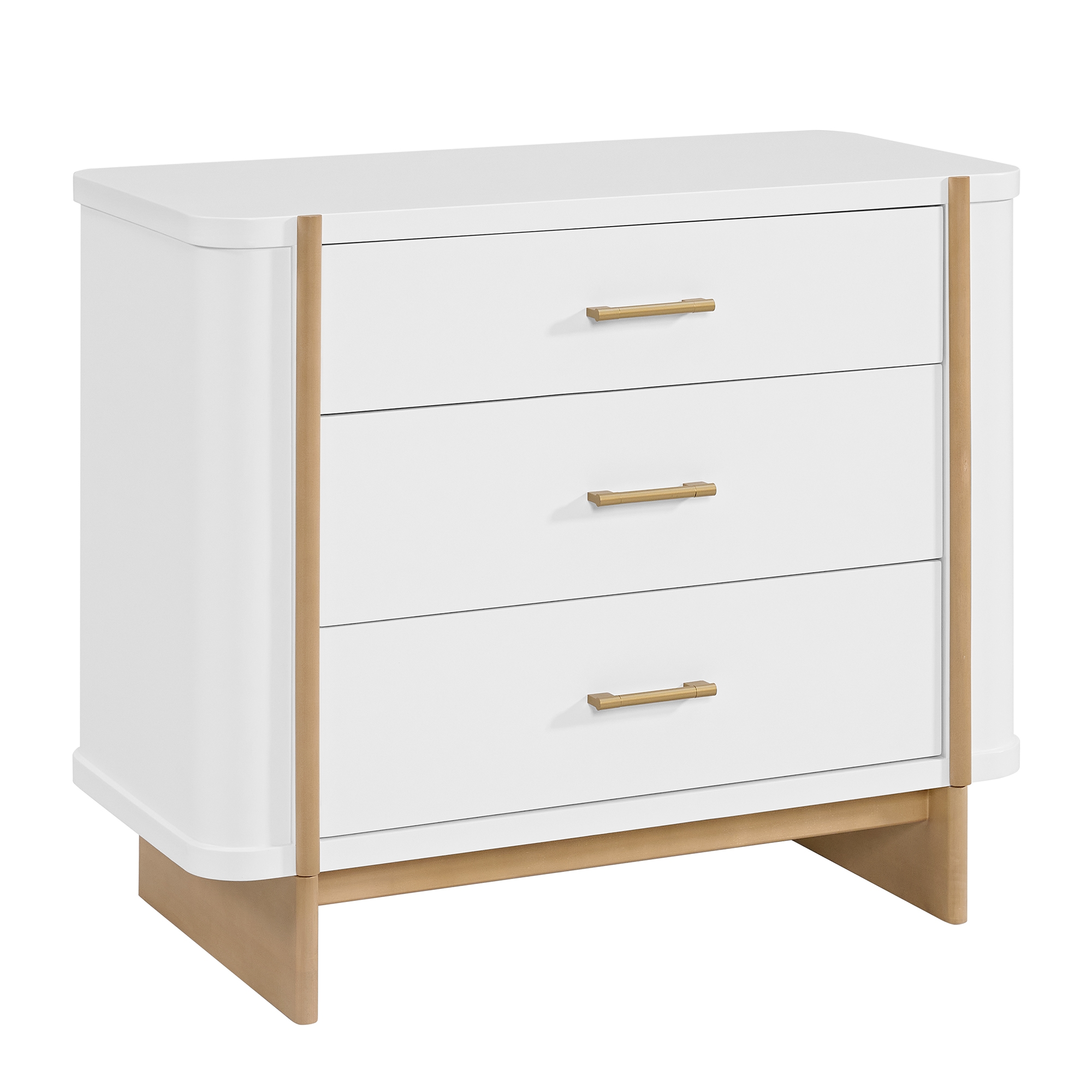 3-Drawer Dresser In White