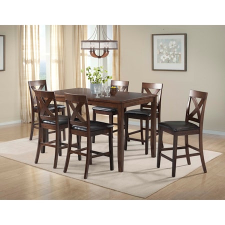 Counter Side Chair Set