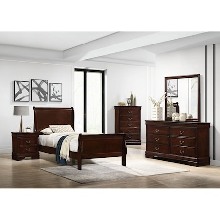 Twin Sleigh Bed