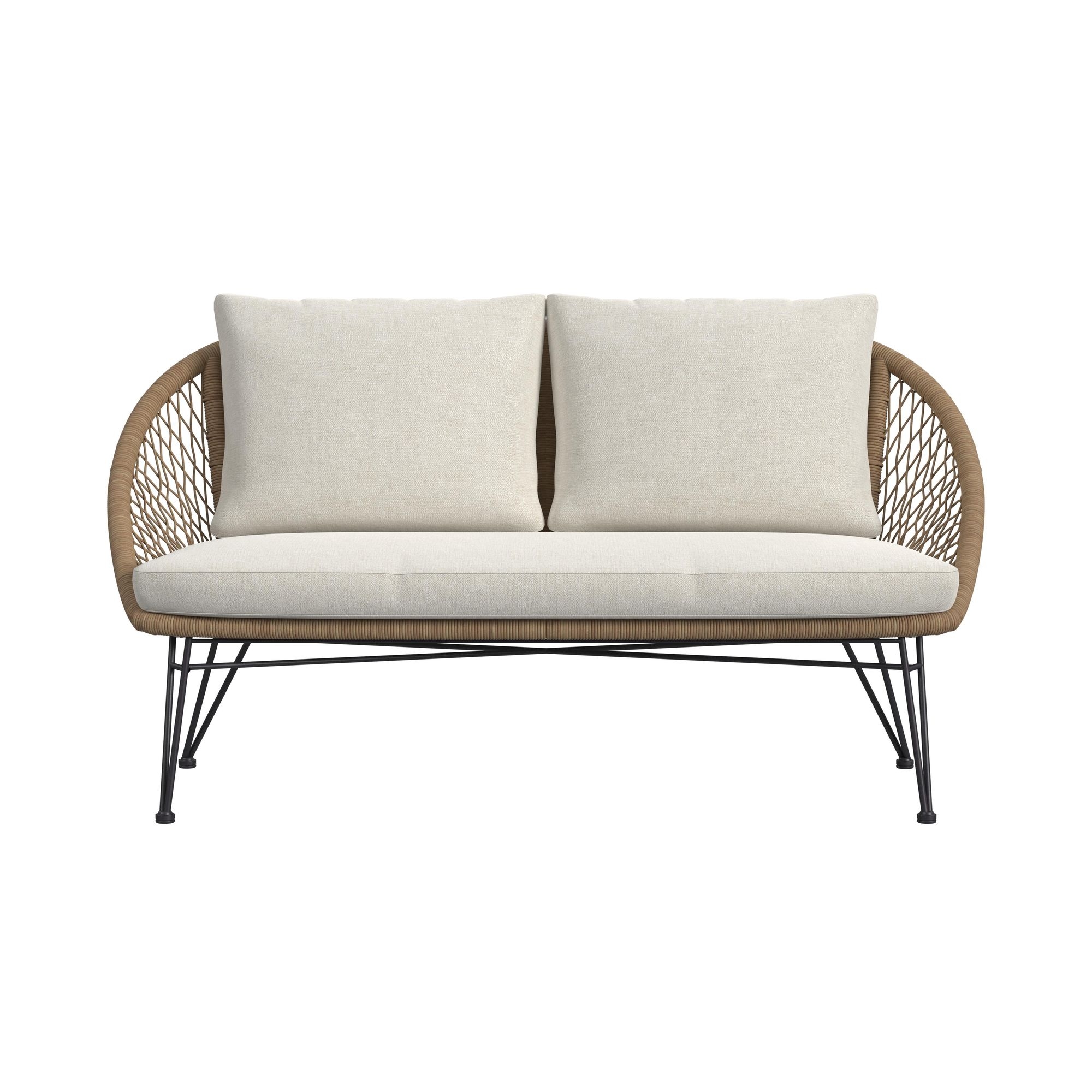 Elements International Grace Outdoor Seating 4Pc Set