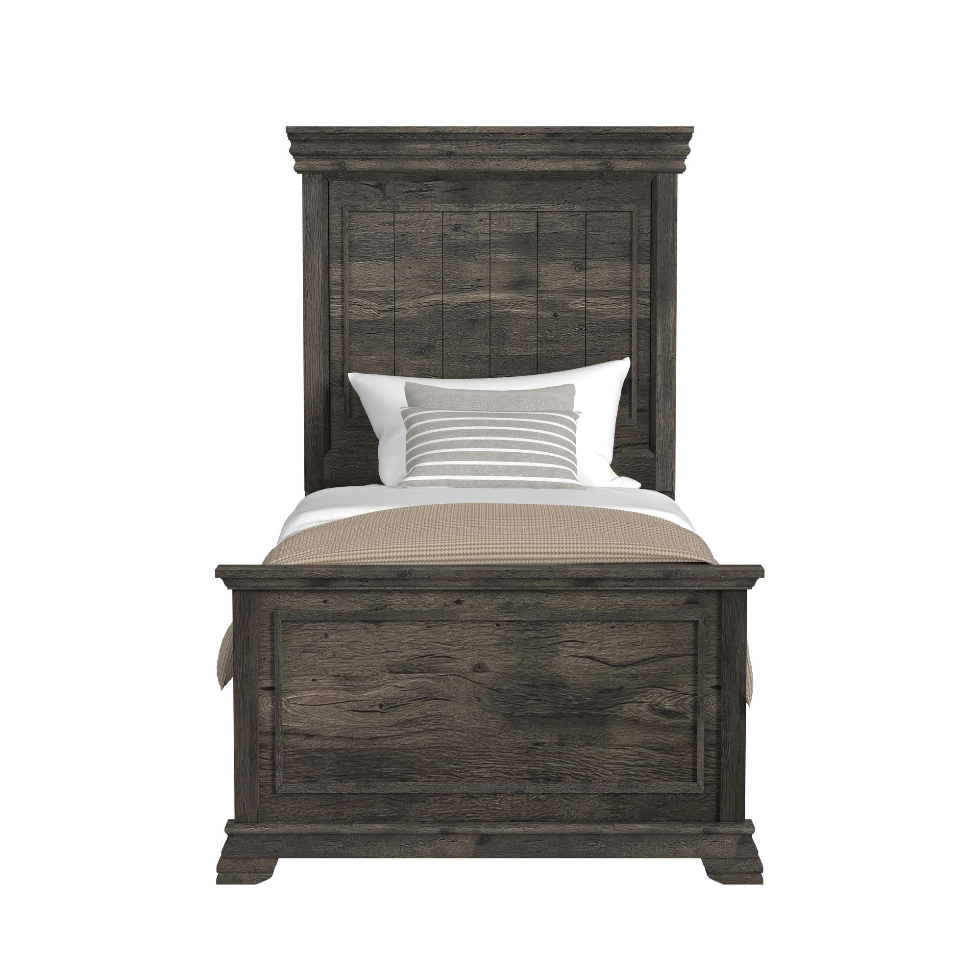 Elements International Park Ridge Twin Panel Bed