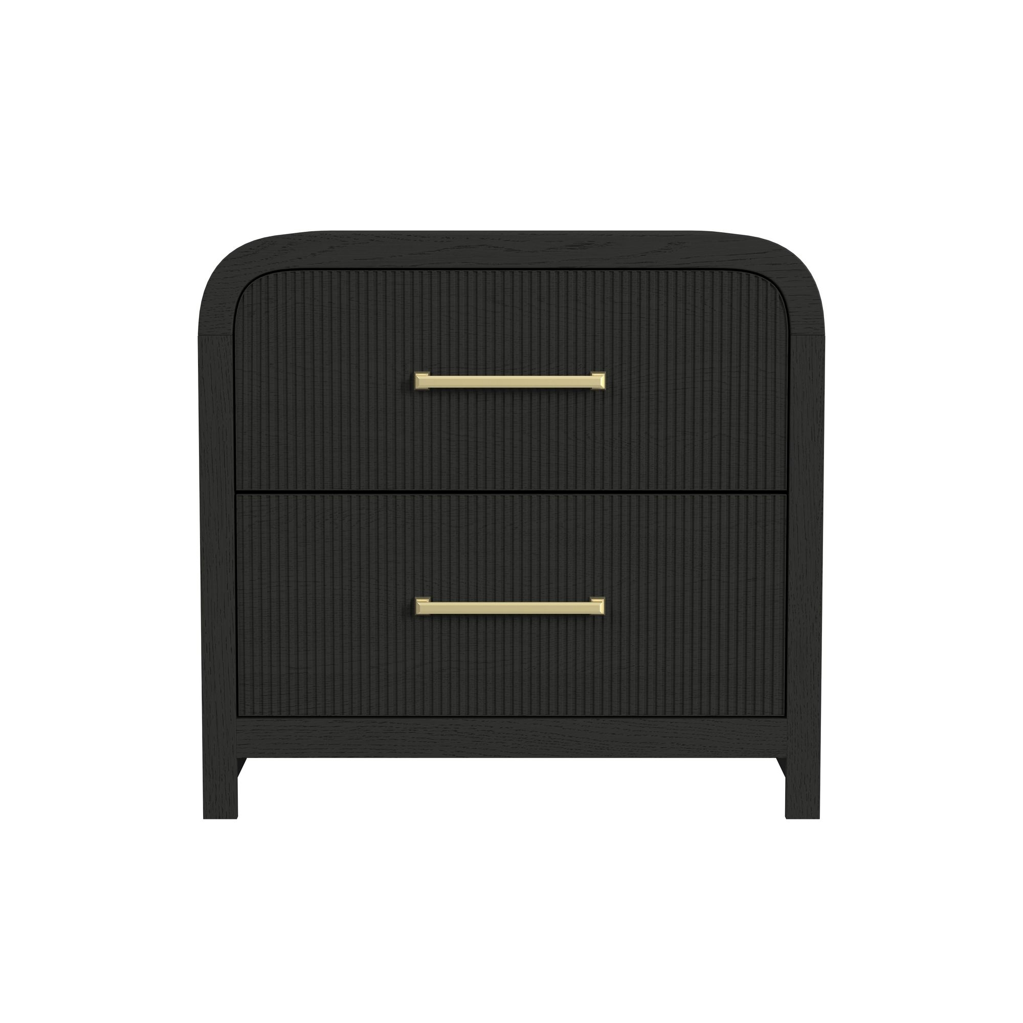 Elements International Ridgemont 2-Drawer Nightstand